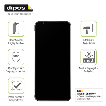 2x Full Cover Schutzfolie matt für ZTE Nubia 5S 5G (7)