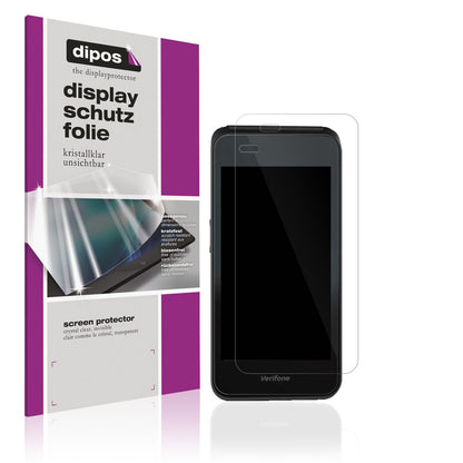 4x Schutzfolie klar für Verifone Carbon Mobile 5 D (1)