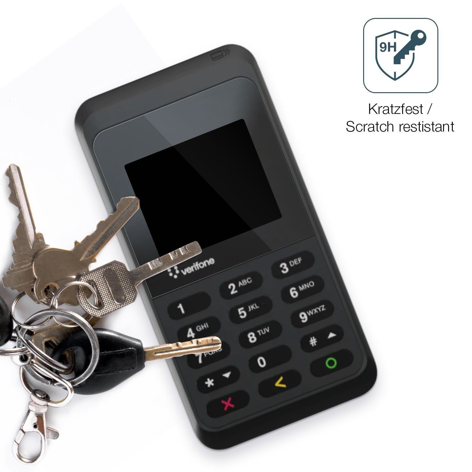 2x 9H Schutzfolie für Verifone e235 Panzerfolie (3)