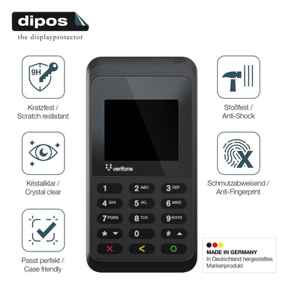 2x 9H Schutzfolie für Verifone e235 Panzerfolie (7)