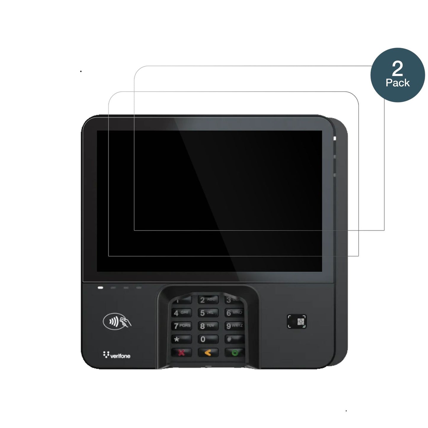 2x 9H Schutzfolie für Verifone M450 Panzerfolie (2)
