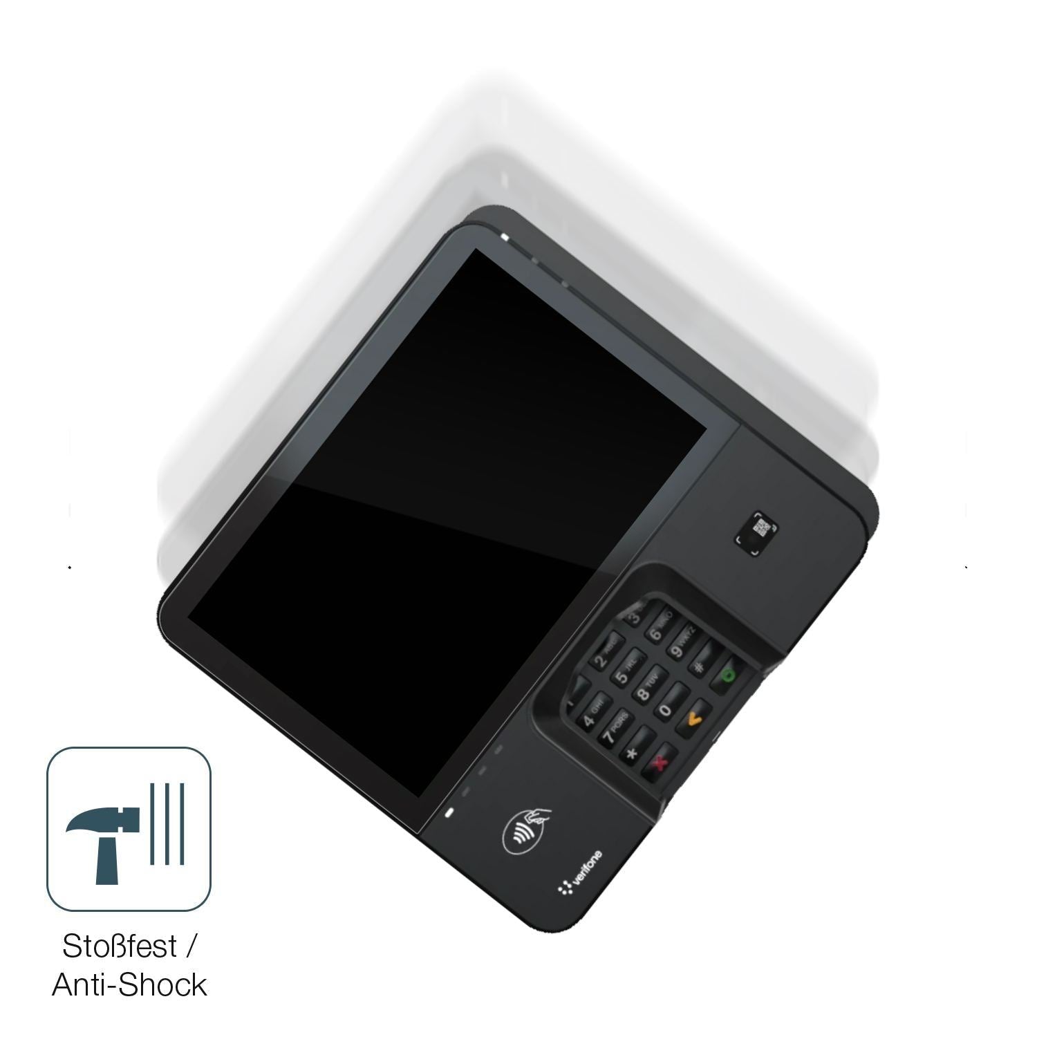 2x 9H Schutzfolie für Verifone M450 Panzerfolie (4)