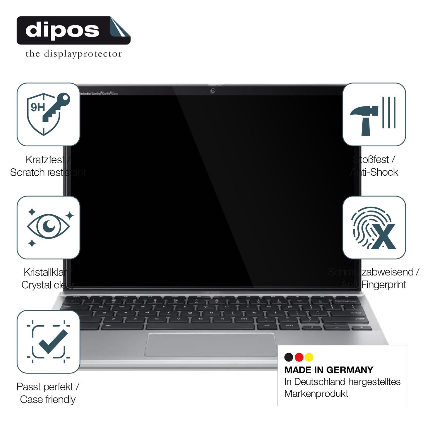 2x 9H Schutzfolie für Acer Chromebook Spin 312 Pan (7)