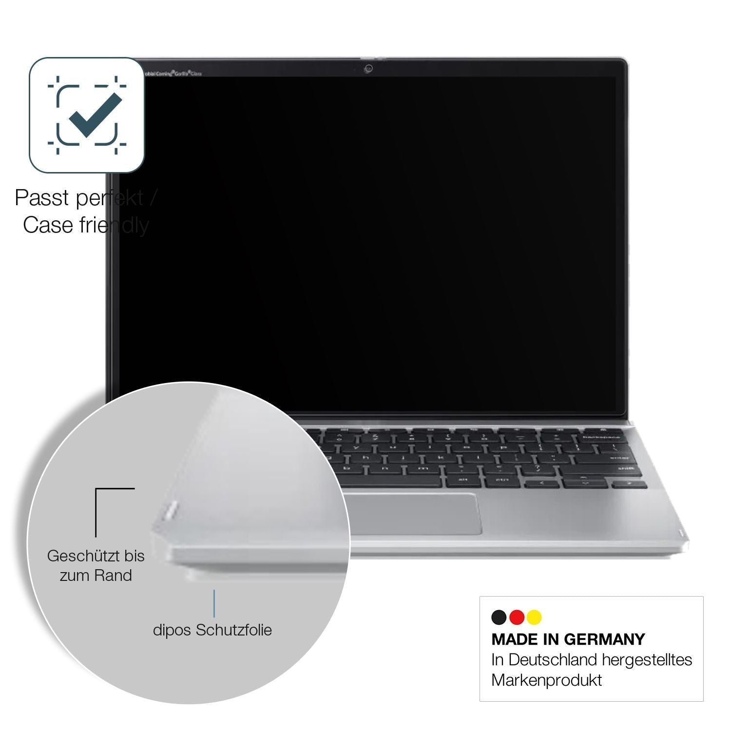 2x 9H Schutzfolie matt für Acer Chromebook Spin 31 (6)