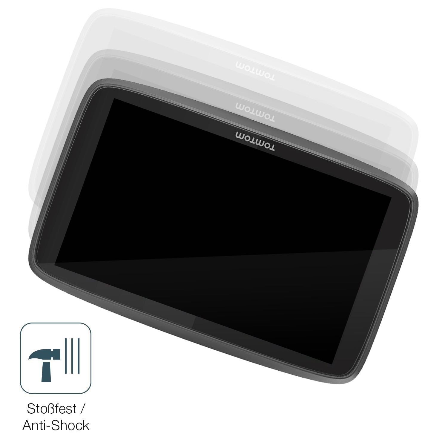 2x 9H Schutzfolie für TomTom Go Professional 620 P (4)