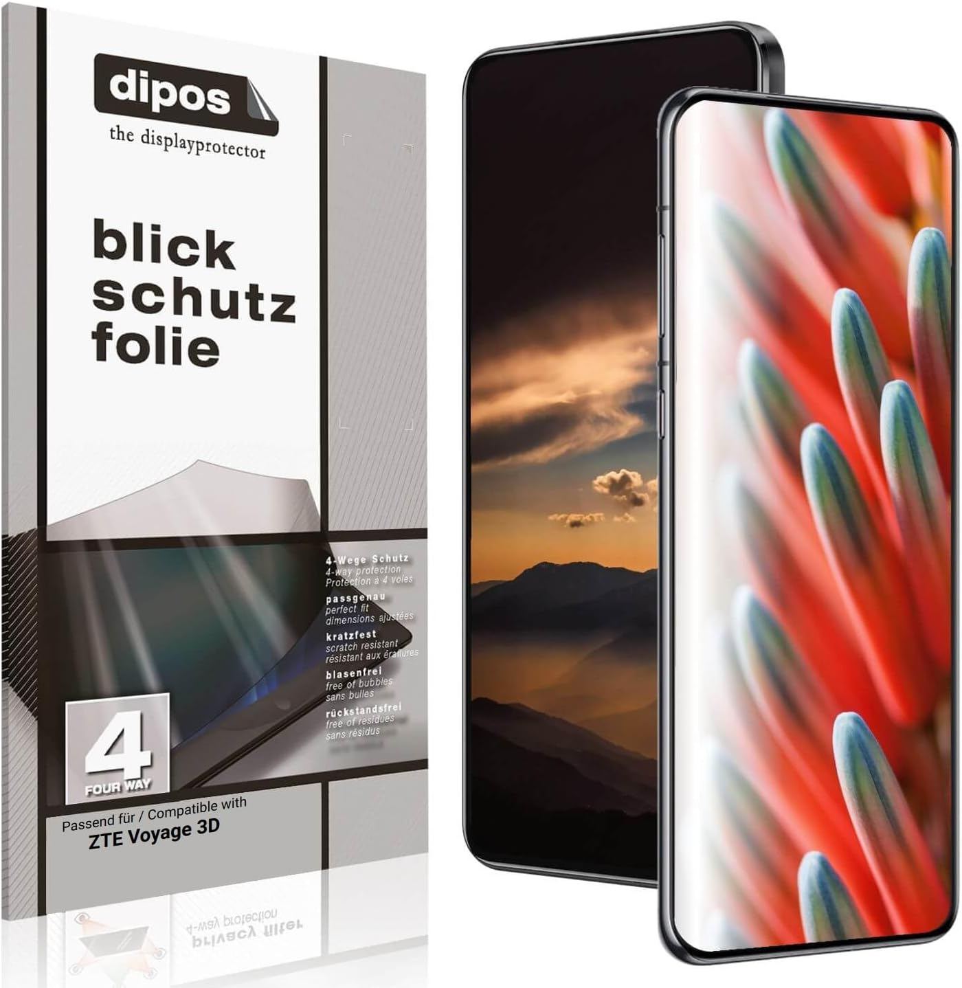 Blickschutzfolie für BLU G50+ matt Schutzfolie Pri (6)