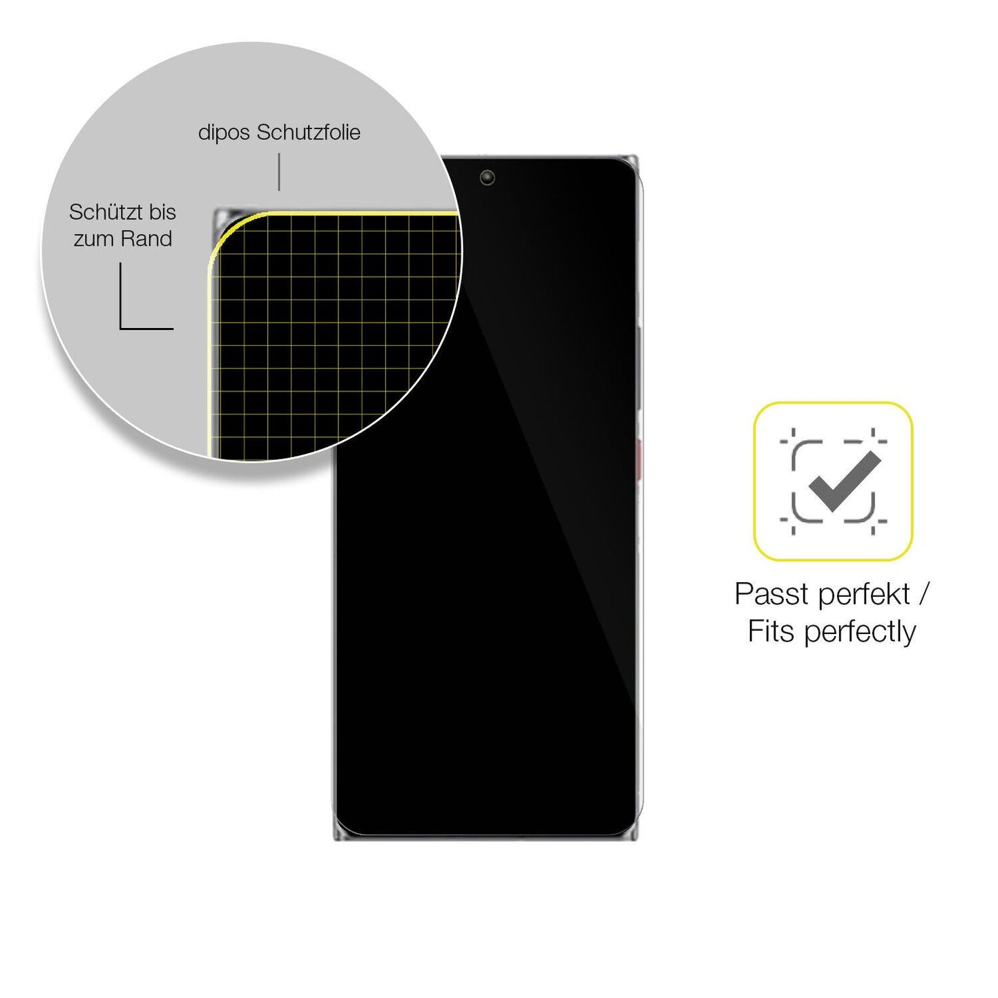 1x 3D Full Cover Schutzfolie für nubia Z40 Pro (6)