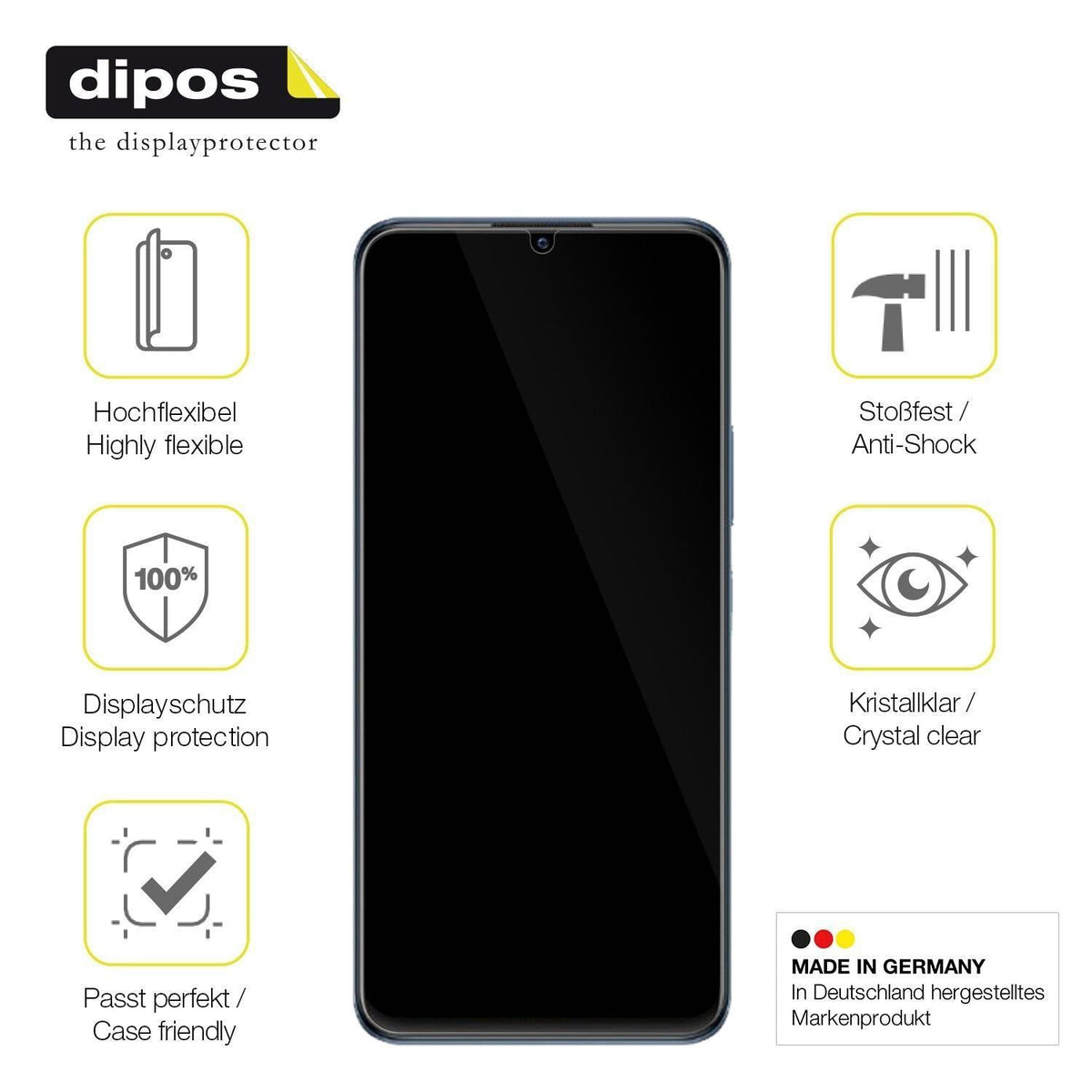 2x 3D Full Cover Schutzfolie für Vivo IQOO U5x (7)