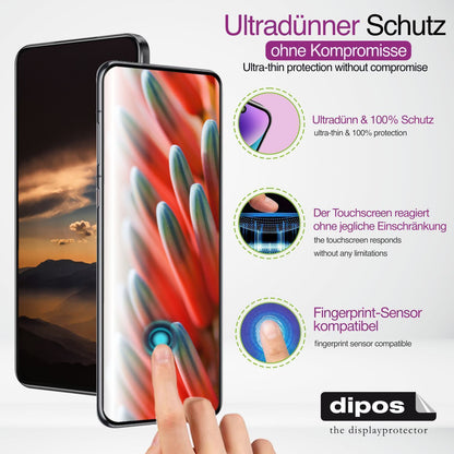 4x Schutzfolie klar für ZTE Blade A75 4G Display-S (3)