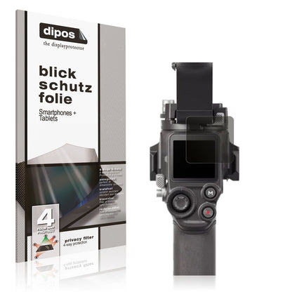 Blickschutzfolie für DJI RS 4 matt Schutzfolie Pri (1)
