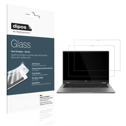 2x 9H Schutzfolie für Asus Vivobook 14 Flip TP3407 (1)