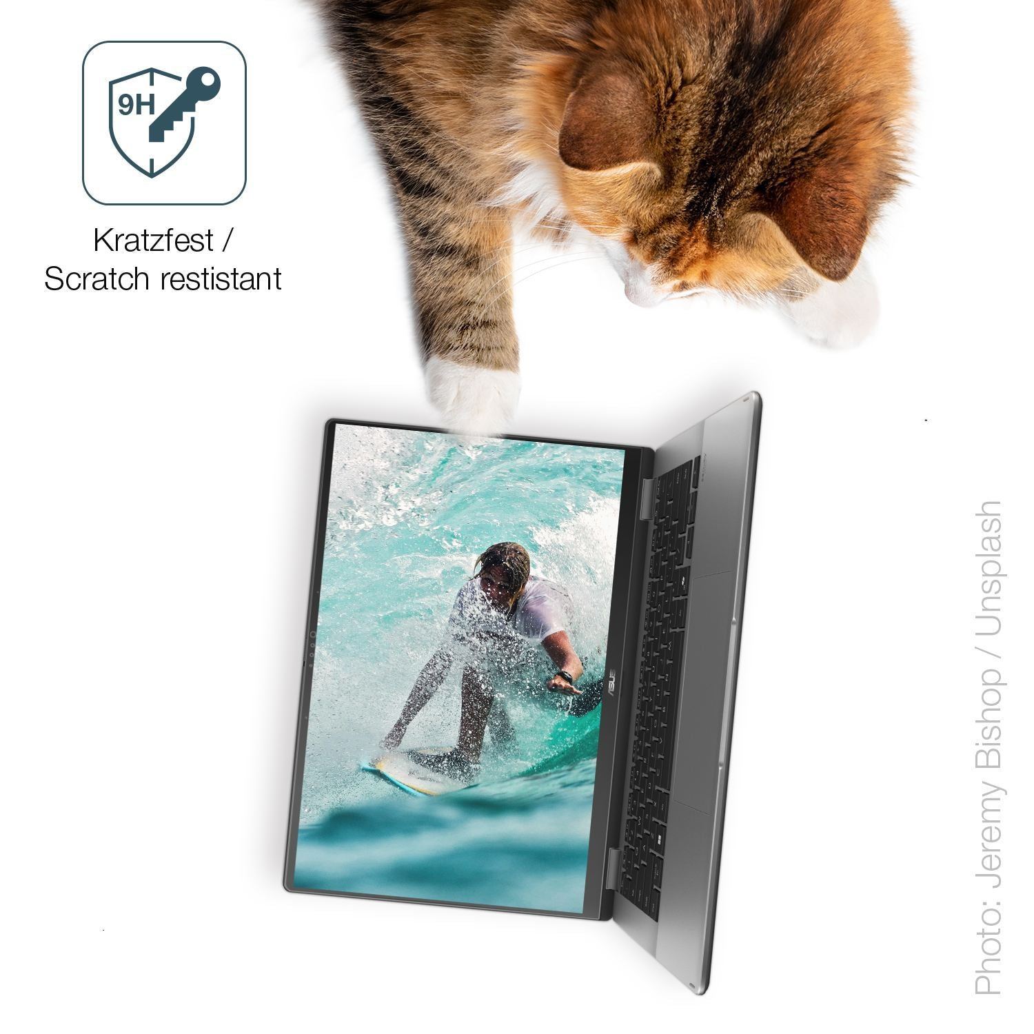 2x 9H Schutzfolie matt für Asus Vivobook 14 Flip T (3)