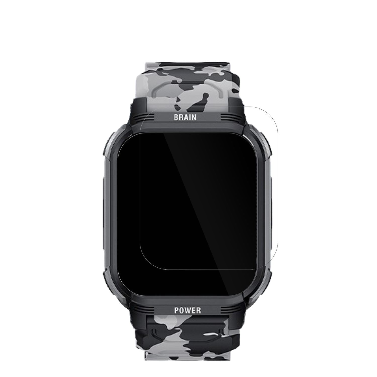 6x Schutzfolie klar für LEMFO Y10 Smartwatch Displ (2)