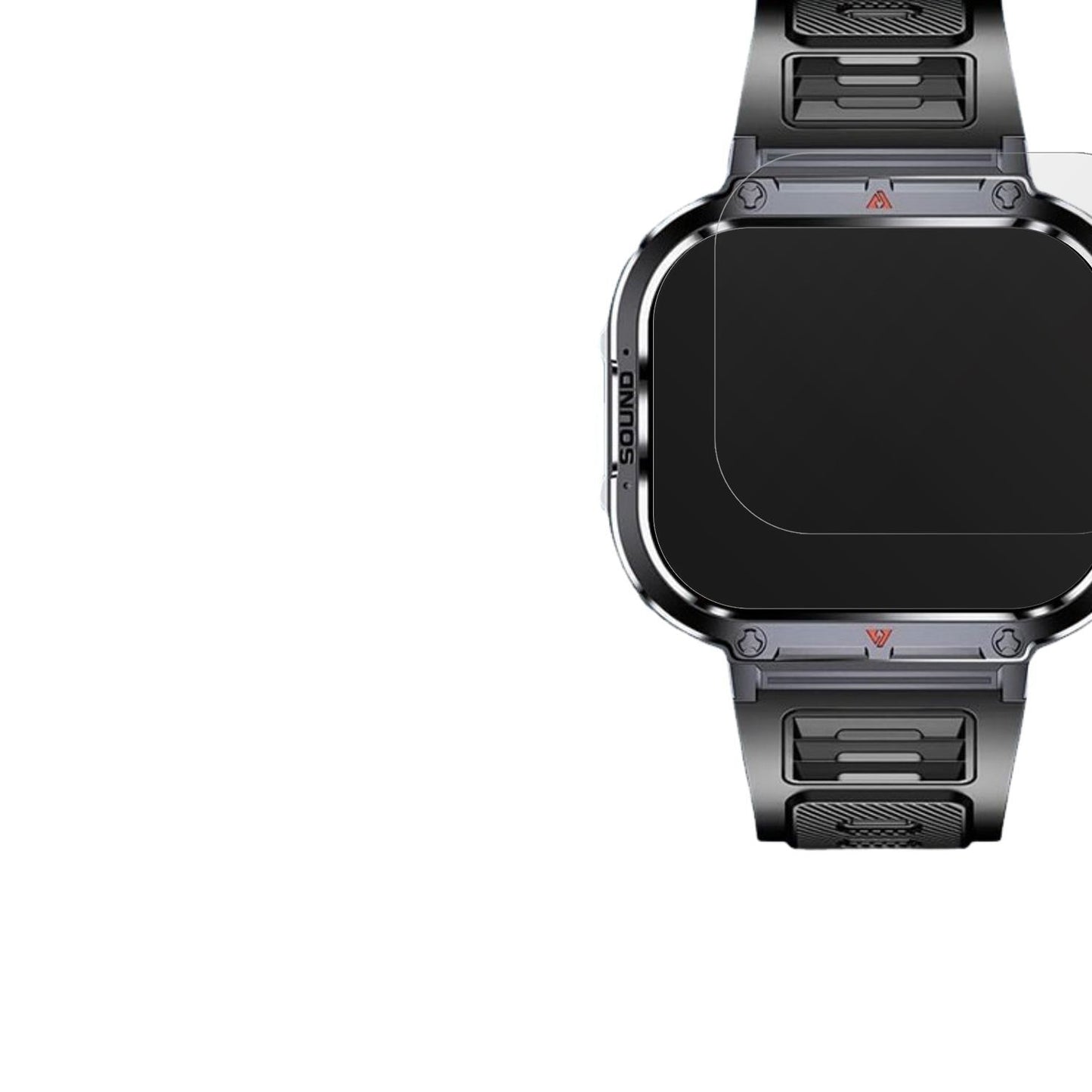 6x Schutzfolie matt für Shepatio 71800b Smartwatch (2)