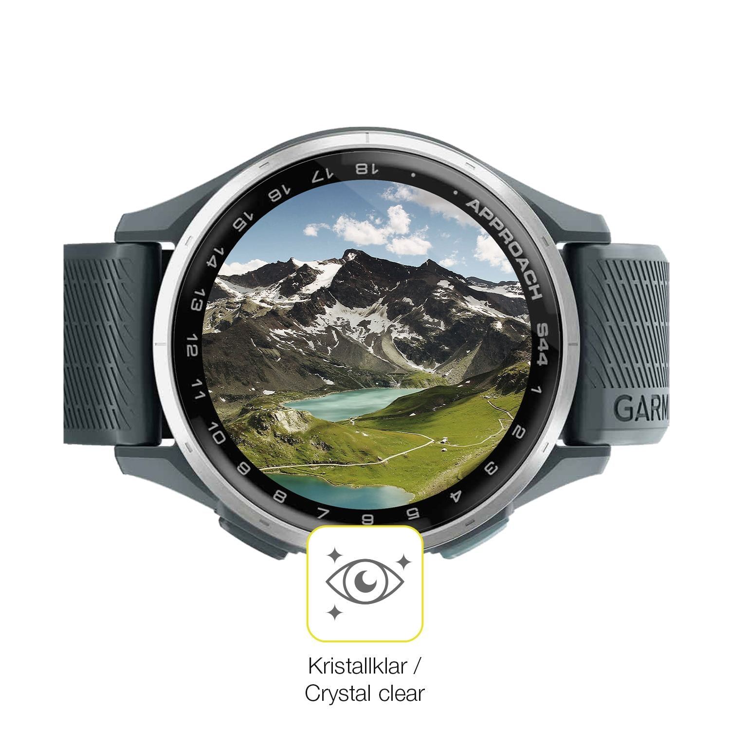 2x 3D Full Cover Schutzfolie für Garmin Approach S (5)