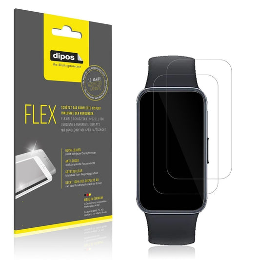 2x 3D Full Cover Schutzfolie für Huawei Band 10 (1)