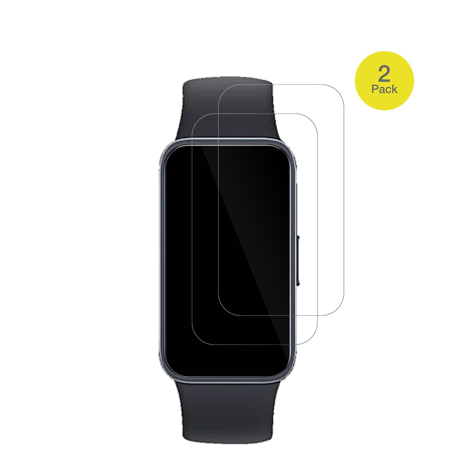 2x 3D Full Cover Schutzfolie für Huawei Band 10 (2)