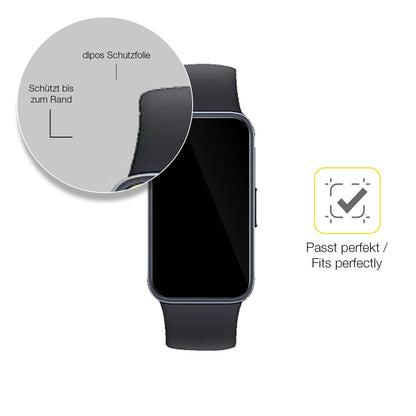 2x 3D Full Cover Schutzfolie für Huawei Band 10 (6)