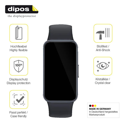2x 3D Full Cover Schutzfolie für Huawei Band 10 (7)