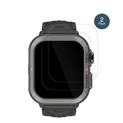 2x 9H Schutzfolie für Blackview W30 Smartwatch 1.9 (2)