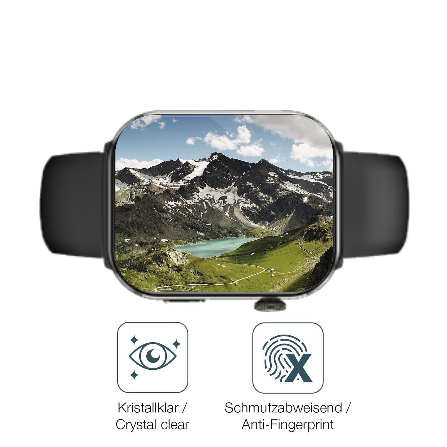 6x Schutzfolie klar für Haulvean G39 1.85 Zoll Dis (4)