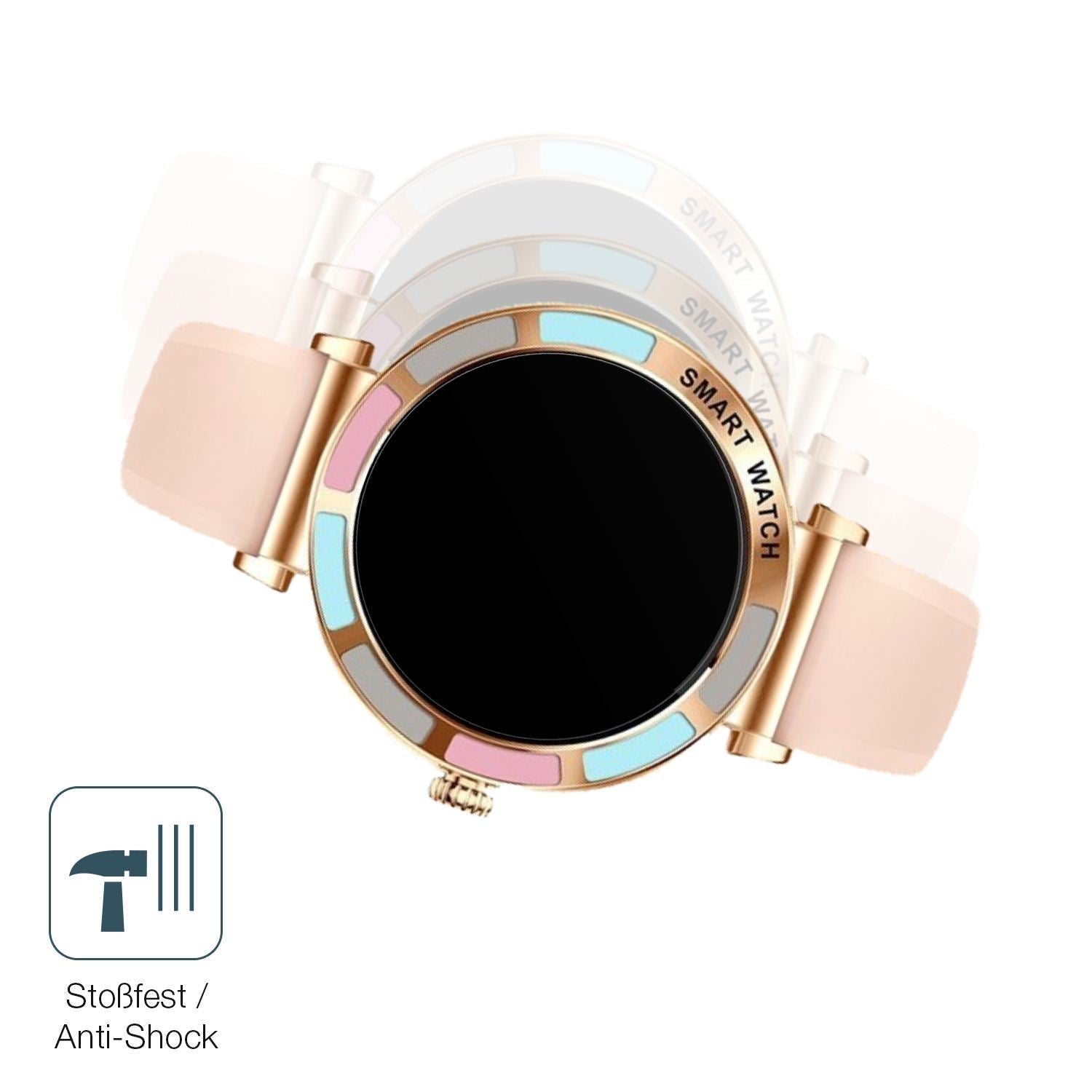 2x 9H Schutzfolie matt für Braidol Smartwatch 1.27 (4)