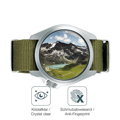 6x Schutzfolie klar für Seiko 5 Sports SBSA055 Dis (4)