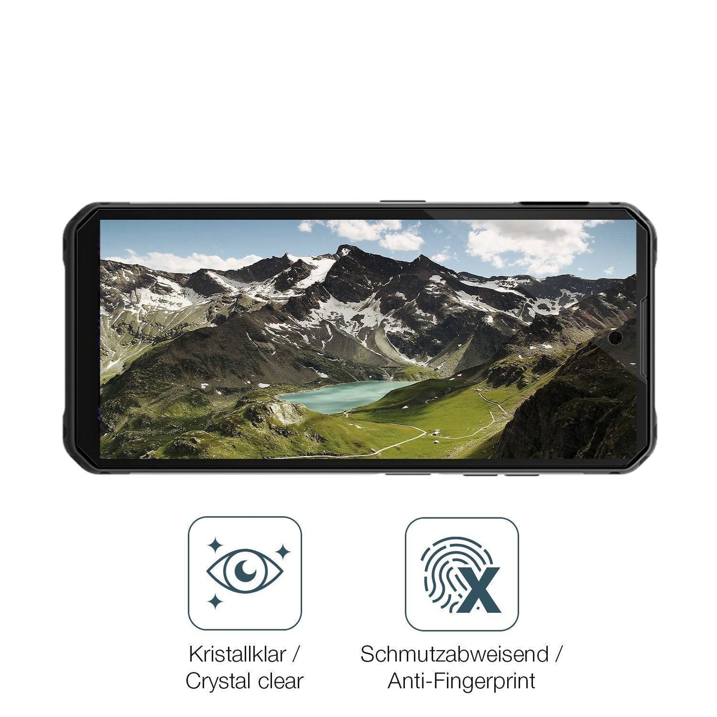4x Schutzfolie klar für iiiF150 B3 Pro Display-Sch (4)