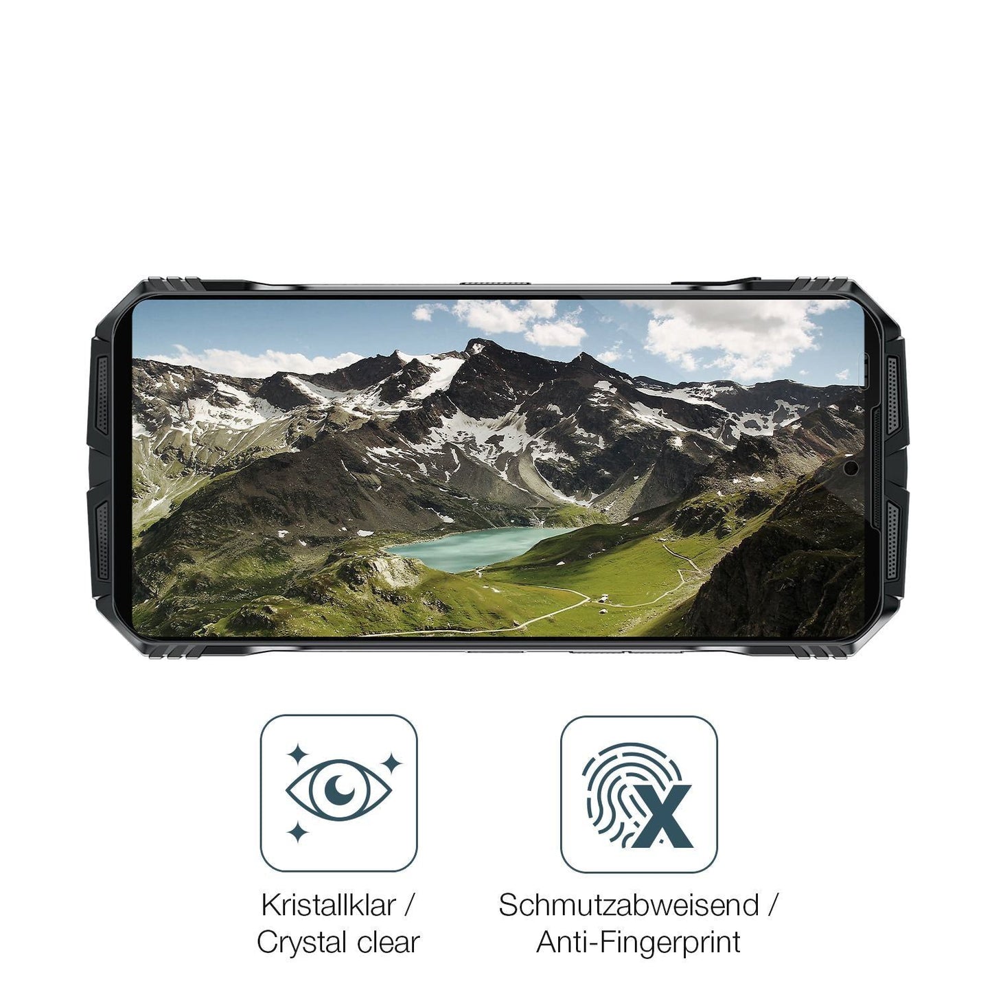 2x 9H Schutzfolie für Doogee S Punk Pro Panzerfoli (5)