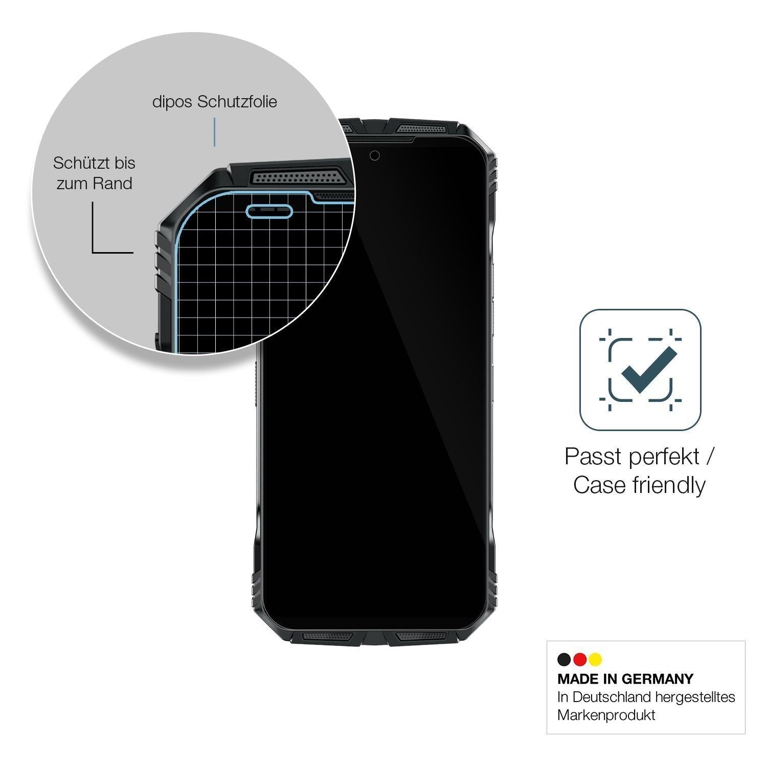 2x 9H Schutzfolie für Doogee S Punk Pro Panzerfoli (6)
