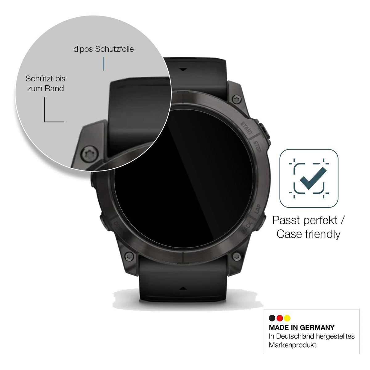 2x 9H Schutzfolie für Garmin Epix Pro Gen 2 47mm P (6)