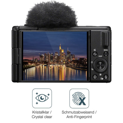 2x 9H Schutzfolie für Sony ZV-1 II Panzerfolie (5)