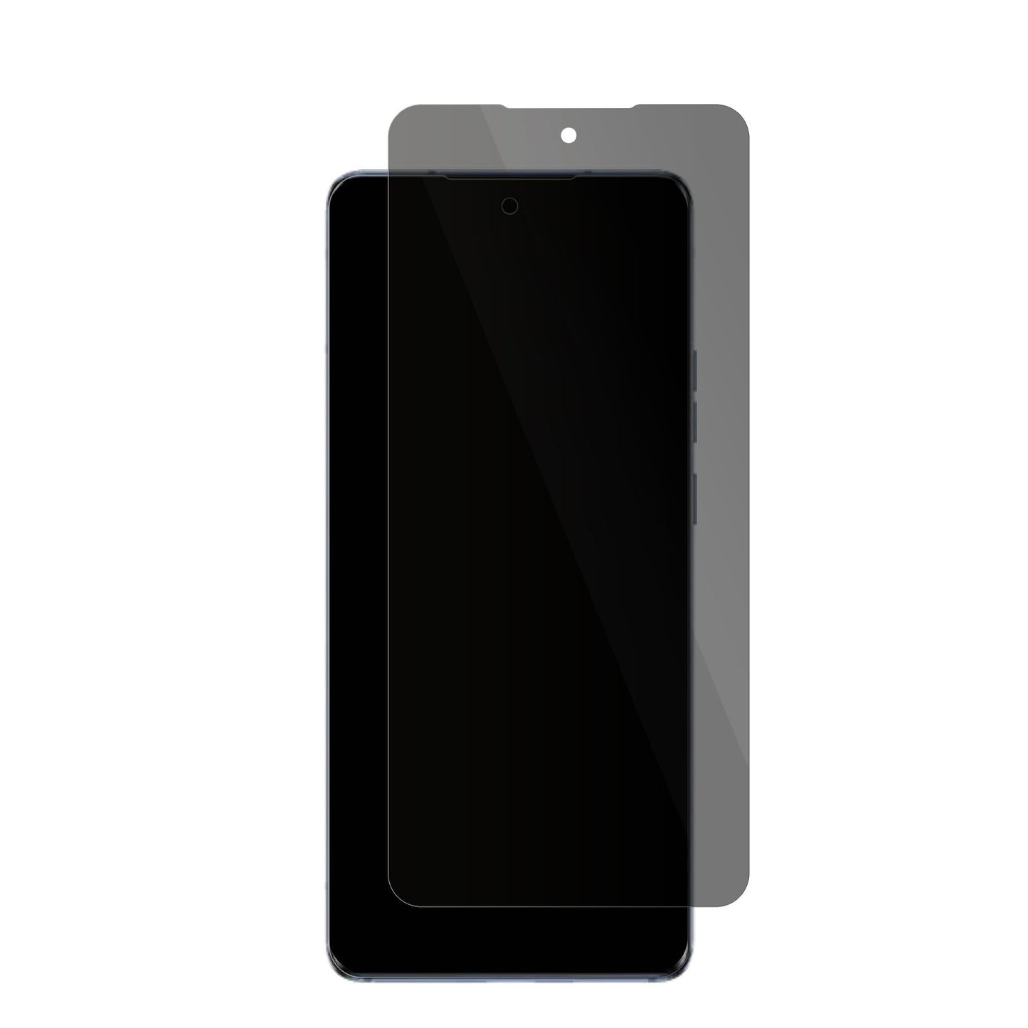 Full Cover Privacy Blickschutzfolie für Motorola E (2)
