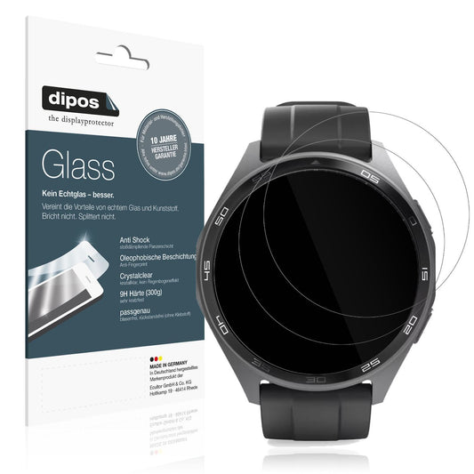 2x 9H Schutzfolie für Hama 7010 Smartwatch Panzerf (1)
