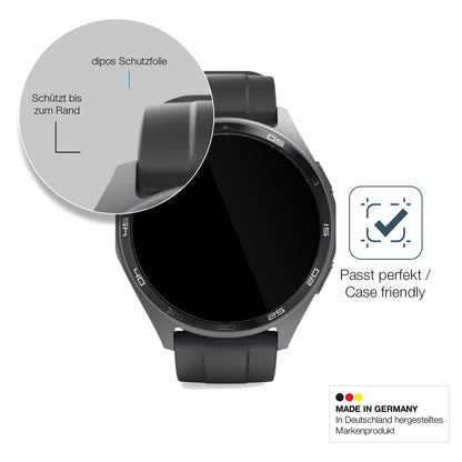 2x 9H Schutzfolie für Hama 7010 Smartwatch Panzerf (6)