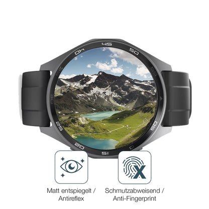 2x 9H Schutzfolie matt für Hama 7010 Smartwatch Pa (5)
