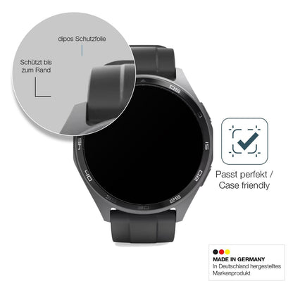 2x 9H Schutzfolie matt für Hama 7010 Smartwatch Pa (6)