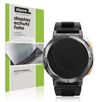 6x Schutzfolie matt für HIDAMEL T3E Display-Schutz (1)
