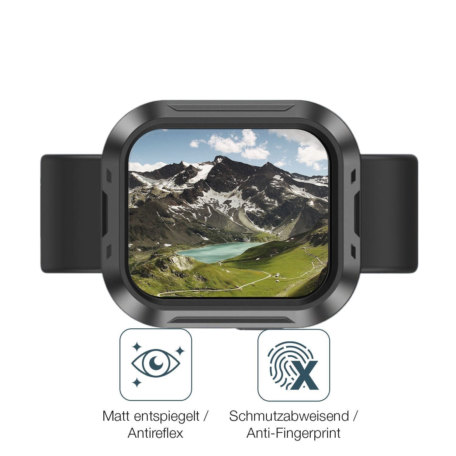 6x Schutzfolie matt für Parsonver G01C Display-Sch (4)
