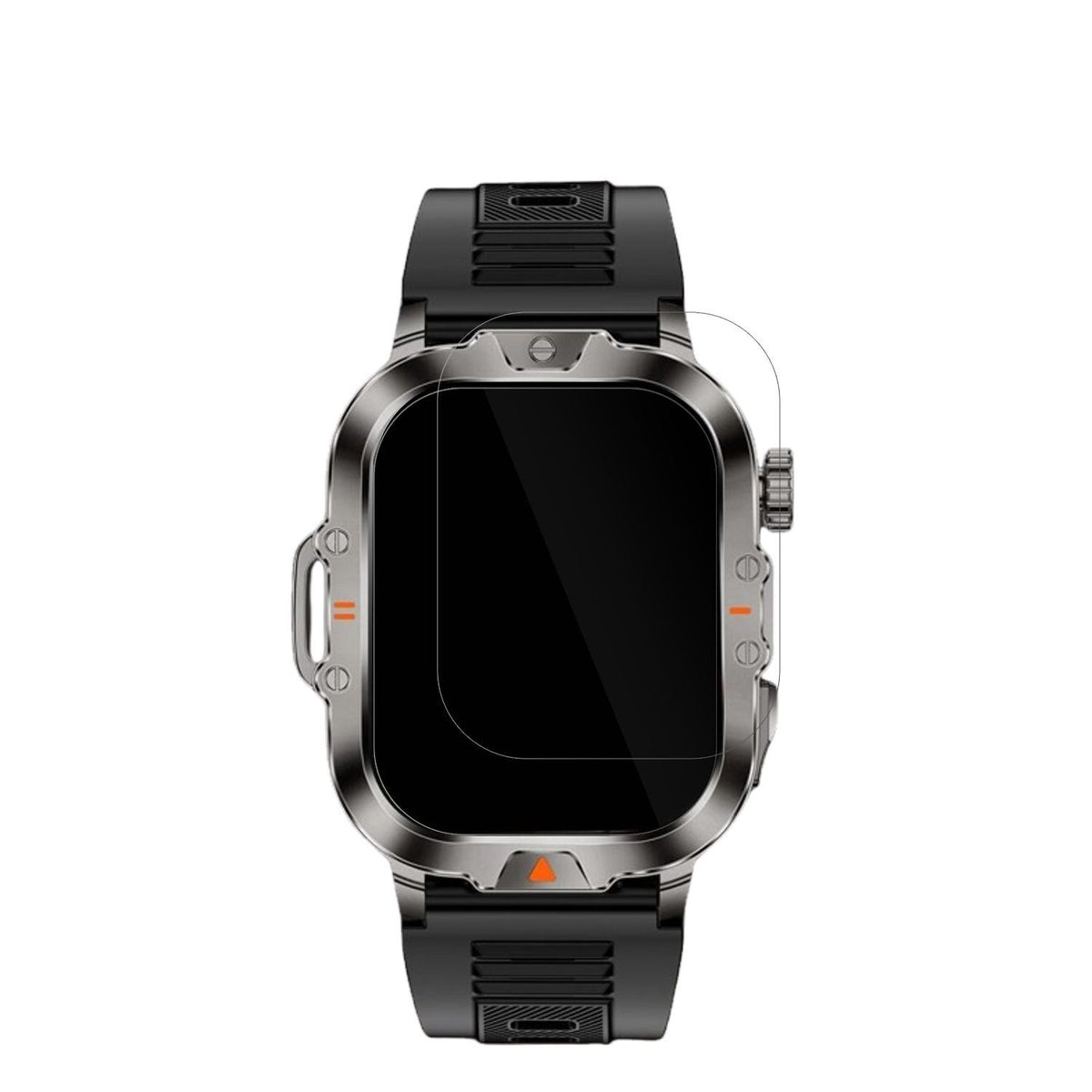 6x Schutzfolie klar für VicBou 2.01 Zoll Smartwatc (2)
