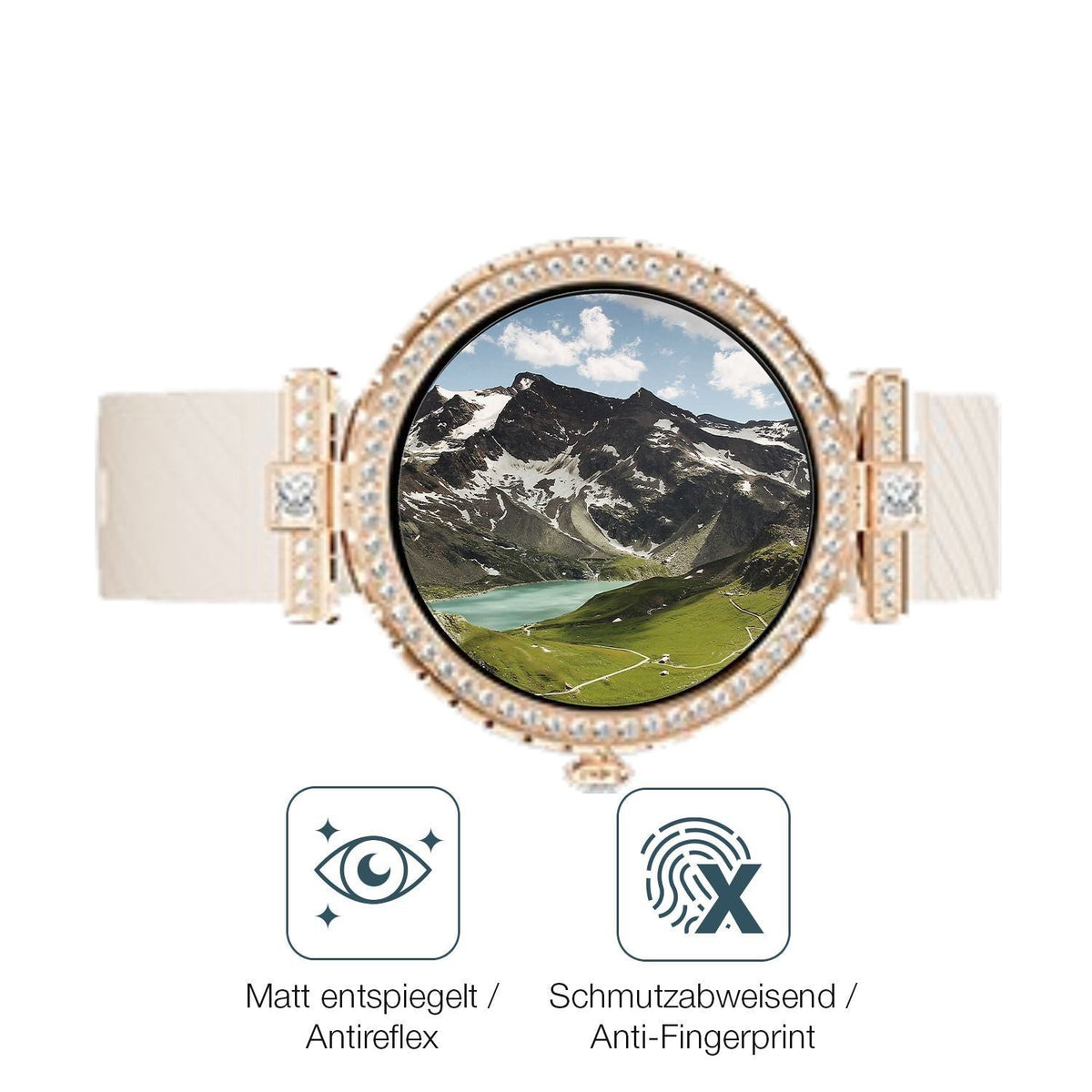 6x Schutzfolie matt für FEELNEVER FV8 Display-Schu (4)