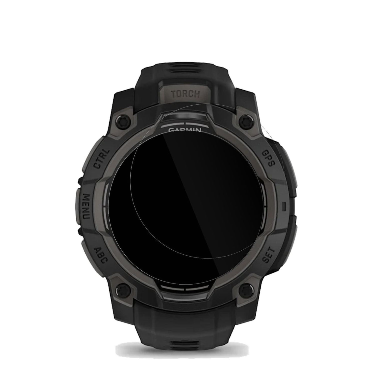 6x Schutzfolie klar für Garmin Instinct 3 45mm Dis (2)