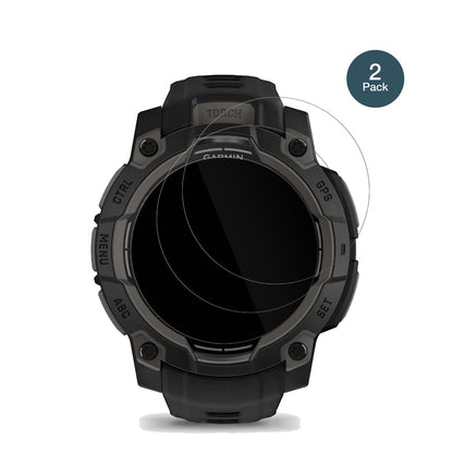 2x 9H Schutzfolie für Garmin Instinct 3 45mm Panze (2)