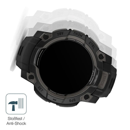 2x 9H Schutzfolie matt für Garmin Instinct 3 45mm  (4)