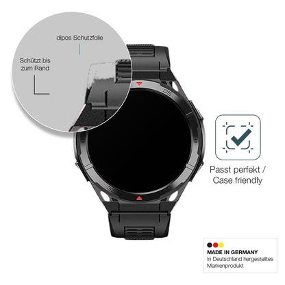 2x 9H Schutzfolie matt für Oukitel BT12 Smartwatch (6)