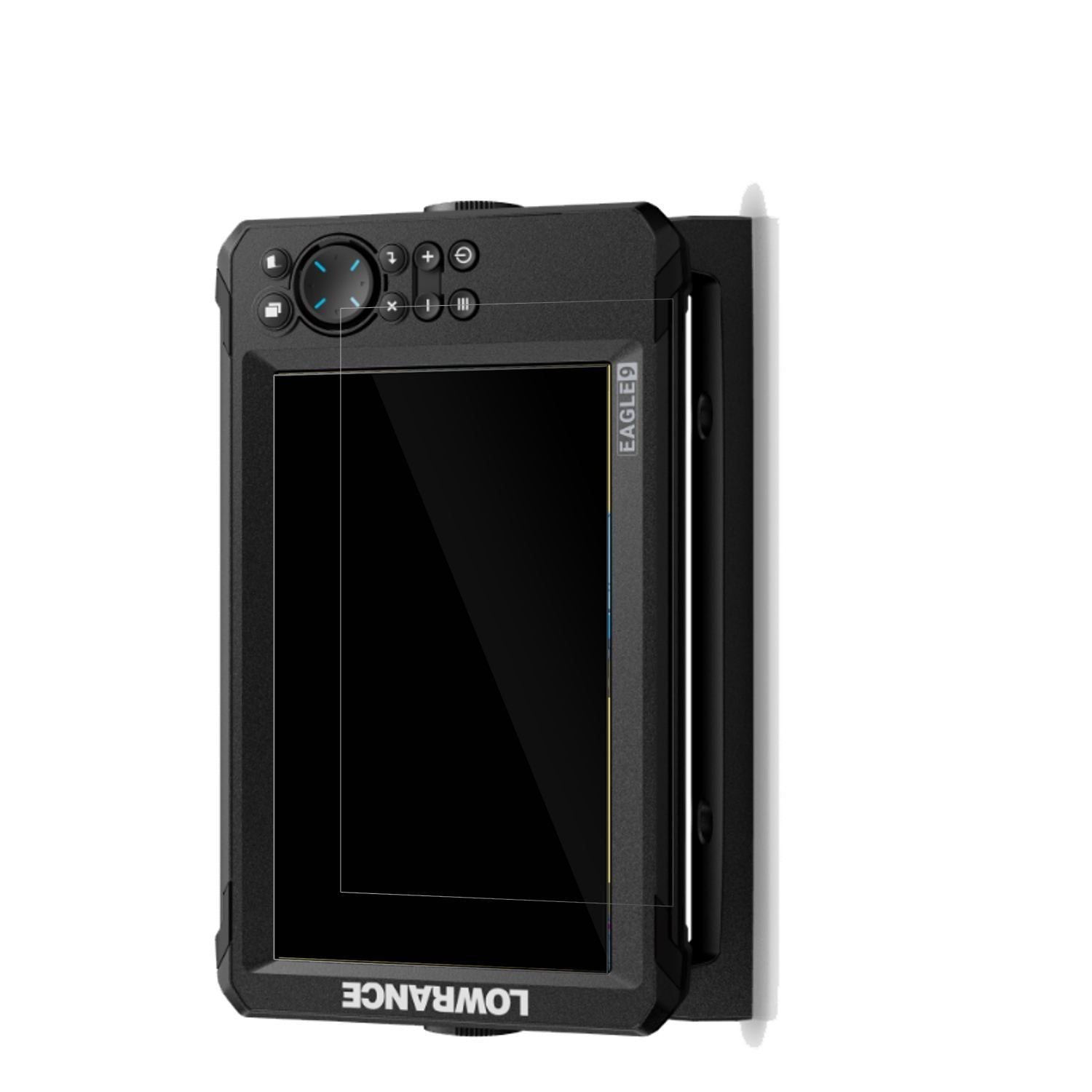 2x Schutzfolie klar für Lowrance Eagle 9 Display-S (2)