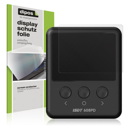 2x Schutzfolie matt für ISDT 608PD Display-Schutzf (1)
