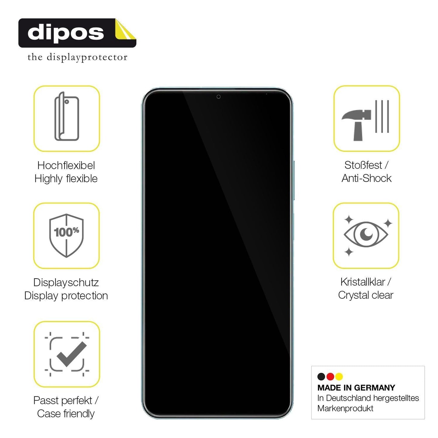 2x 3D Full Cover Schutzfolie für Realme Note 50 (7)
