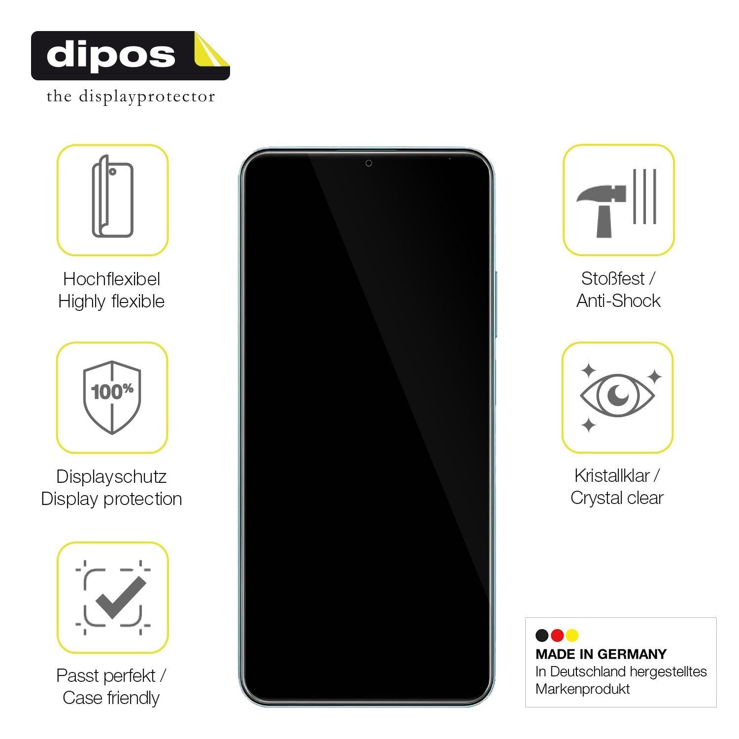 2x 3D Full Cover Schutzfolie für Realme Note 50 (7)