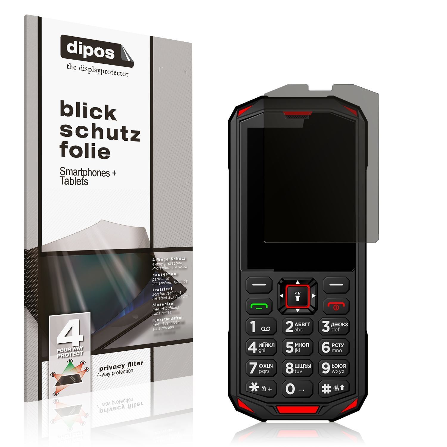 Blickschutzfolie für Sigma X-treme PA68 matt Schut (1)